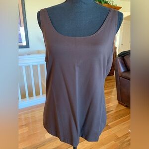 Chico's Dark Brown Tank Top